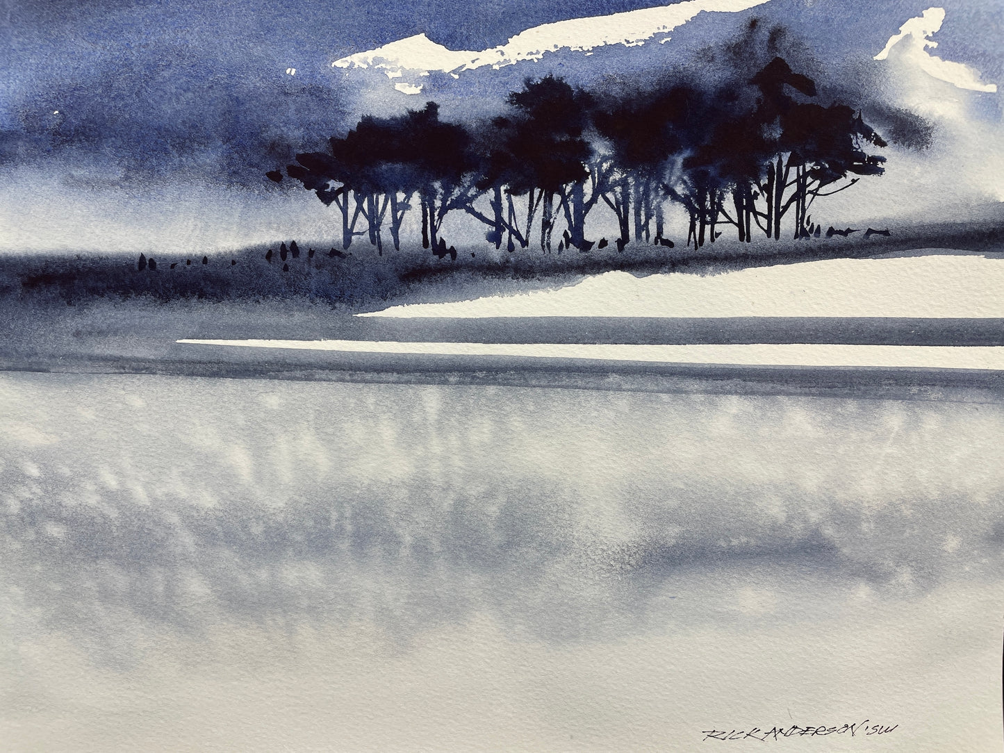 "Chill In The Air" Giclee Print - 11"x14"