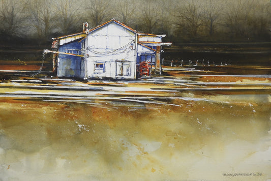 "Cotton Gin" Giclee Print  -  11"x14"