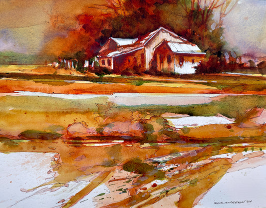 "Hot & Humid" Giclee Print  -  11"x14"