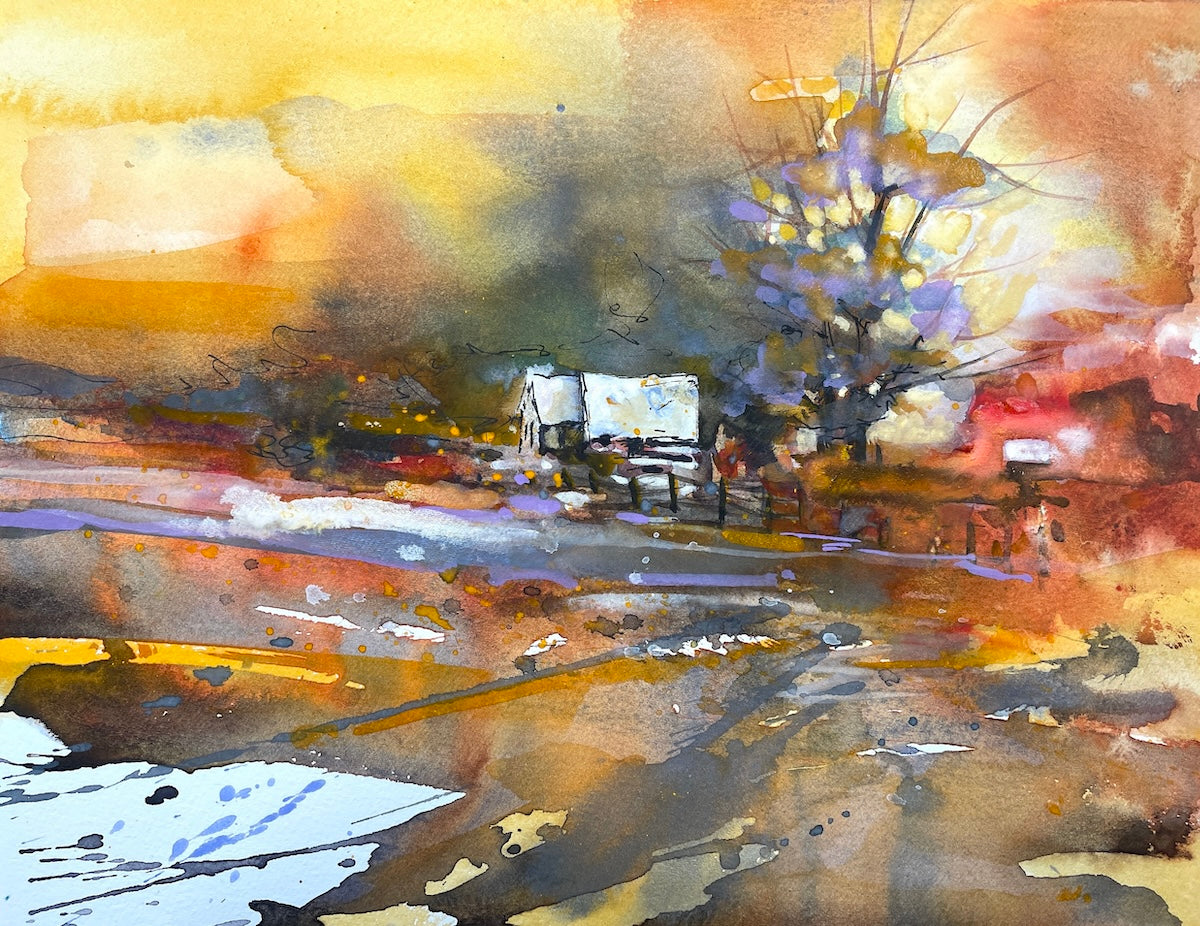 "Over The Rainbow" Giclee Print  -  11"x14"